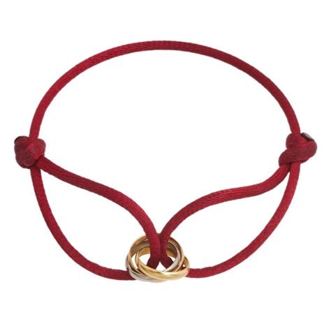 bracelet trinity cartier occasion|trinity bracelet cartier red.